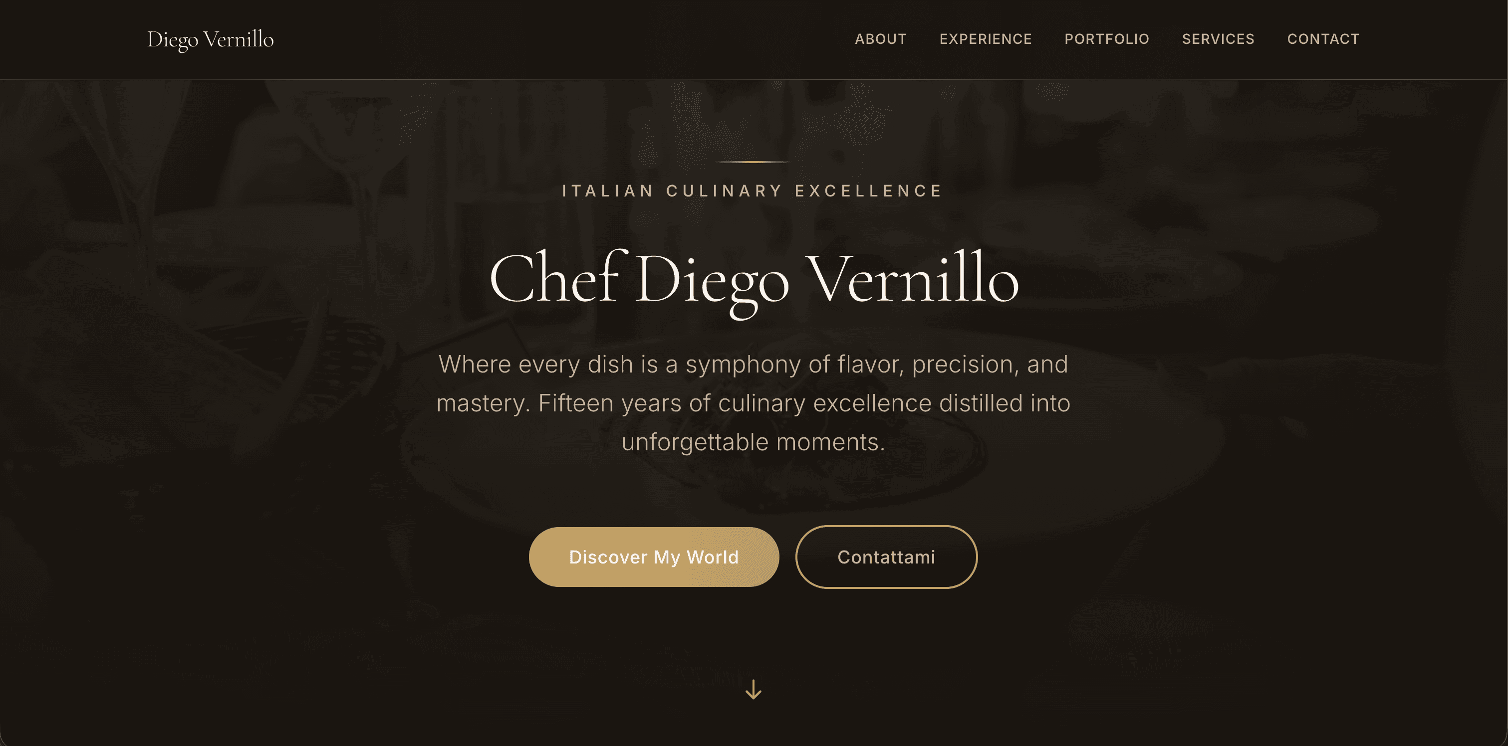 Cover image for Chef Diego Vernillo